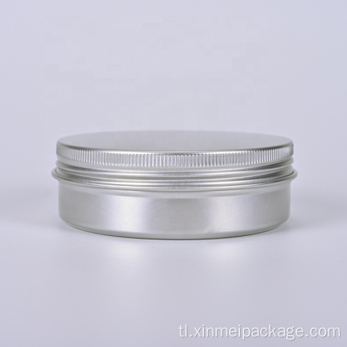 100ml round aluminyo lata garapon